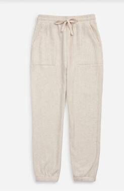 NEW SPLENDID girl's lounge pull-on jogger in oatmeal